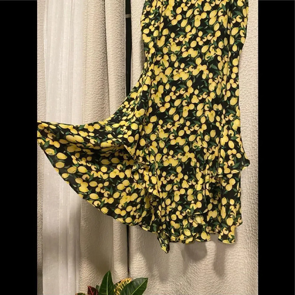 Parker Lemon print dress - Picture 3 of 5